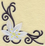 Scrollwork Star of Bethlehem Corner