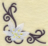 Scrollwork Star of Bethlehem Corner