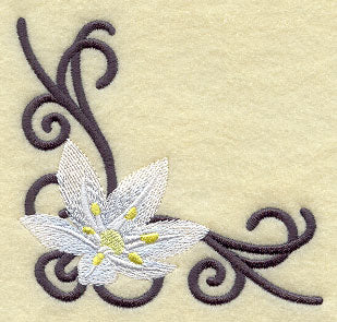 Scrollwork Star of Bethlehem Corner