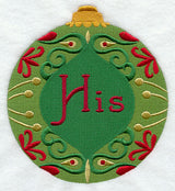 Festive Ornament - His