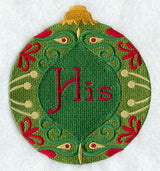 Festive Ornament - His