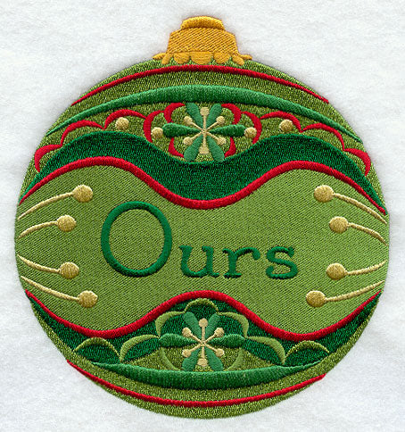 Festive Ornament - Ours