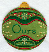 Festive Ornament - Ours