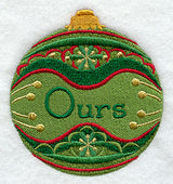 Festive Ornament - Ours