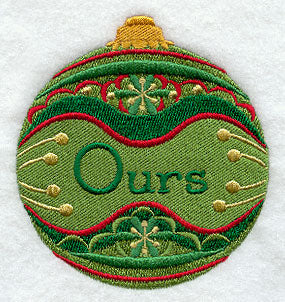 Festive Ornament - Ours