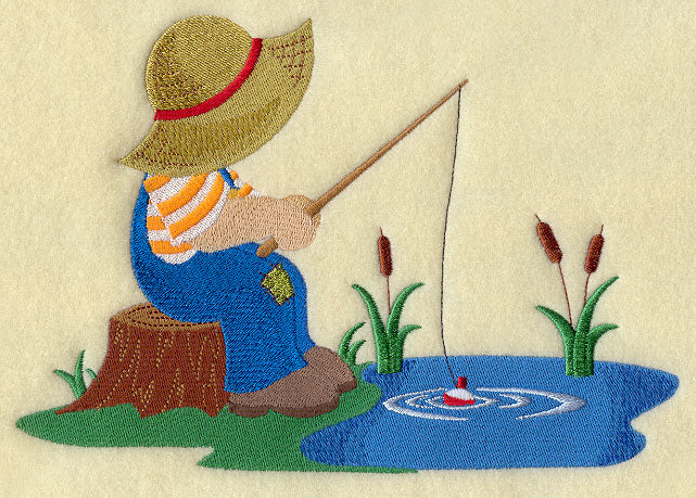 Fisherman Fred at the Fishing Hole