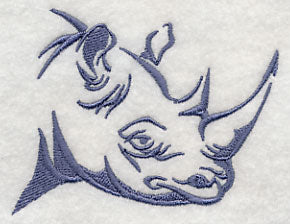 Safari Silhouette Rhino