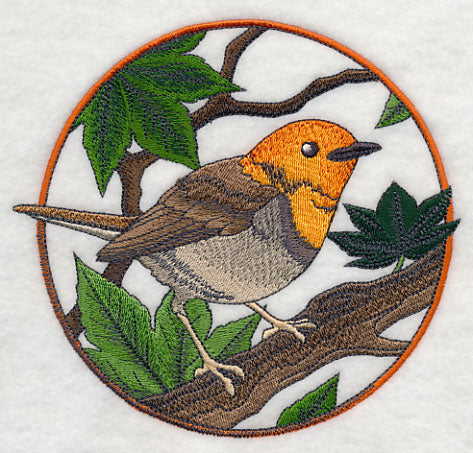 Japanese Robin Circle