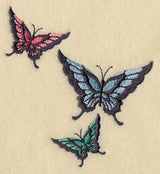 Geisha and Butterflies - Butterflies