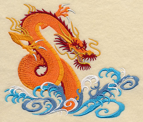 Whirling Waves - Dragon