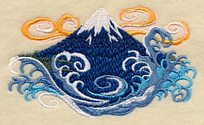 Whirling Waves - Mount Fuji