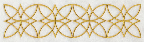 Sashiko Diamonds Border