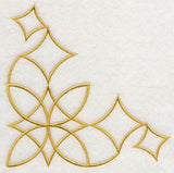 Sashiko Diamonds Corner