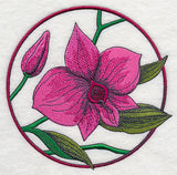 Elegant Flower Circle - Cooktown Orchid