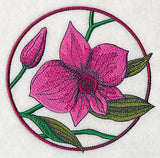 Elegant Flower Circle - Cooktown Orchid