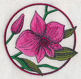 Elegant Flower Circle - Cooktown Orchid