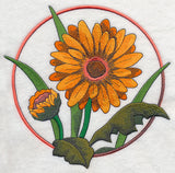 Elegant Flower Circle - Gerbera Daisy