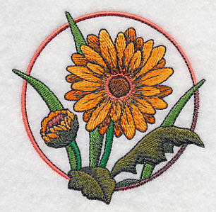 Elegant Flower Circle - Gerbera Daisy