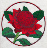 Elegant Flower Circle - Waratah