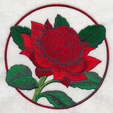 Elegant Flower Circle - Waratah