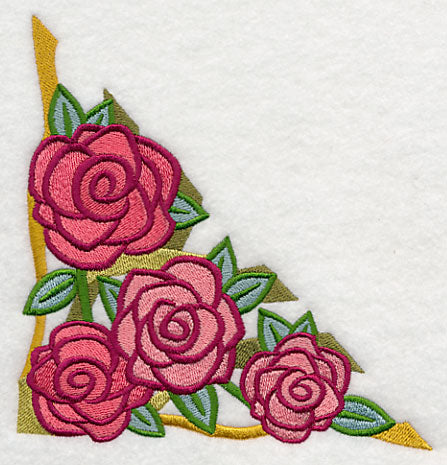 Art Deco Rose Corner