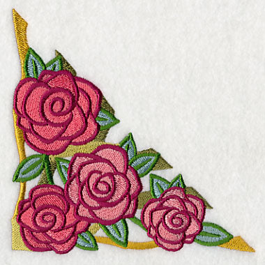 Art Deco Rose Corner