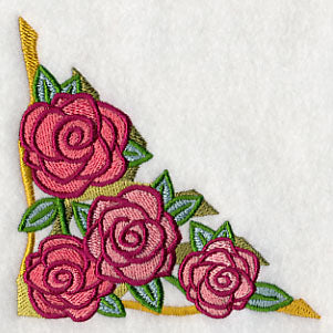 Art Deco Rose Corner