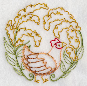 Hay Field Hen (Vintage)