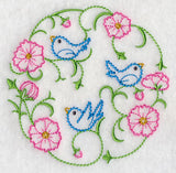 Bluebirds in the Cosmos (Vintage)