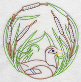 Swimming in Cattails (Vintage)