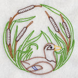 Swimming in Cattails (Vintage)