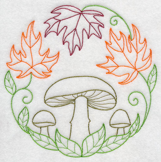 Autumn Mushrooms (Vintage)