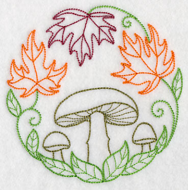 Autumn Mushrooms (Vintage)