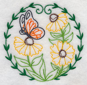 Butterfly Alights (Vintage)