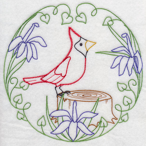 Cardinal at Rest (Vintage)