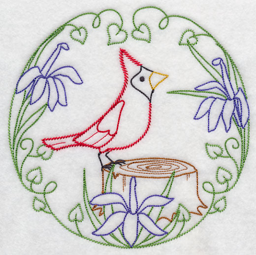 Cardinal at Rest (Vintage)