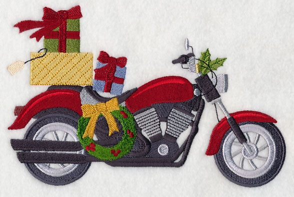 Merry Christmas Motorcycle