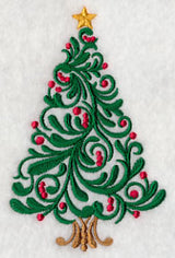 Festive Filigree Christmas Tree 2