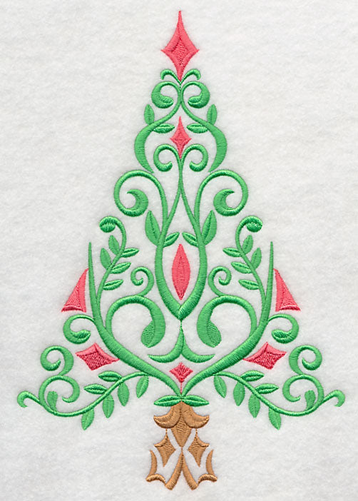 Festive Filigree Christmas Tree 3