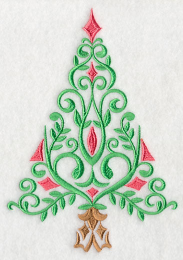Festive Filigree Christmas Tree 3