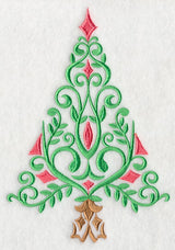 Festive Filigree Christmas Tree 3