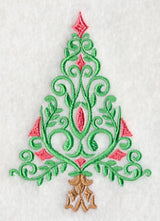 Festive Filigree Christmas Tree 3