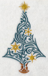 Festive Filigree Christmas Tree 4