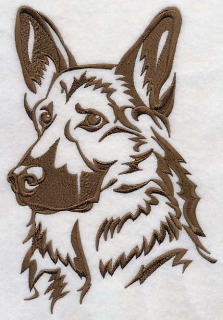 German Shepherd Silhouette