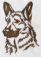 German Shepherd Silhouette