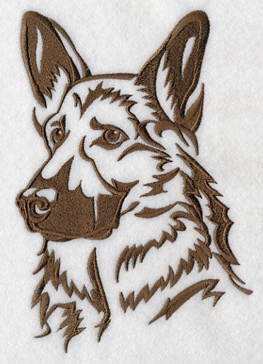 German Shepherd Silhouette