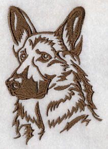 German Shepherd Silhouette