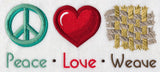 Peace Love Weave