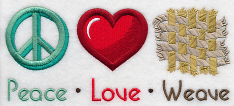 Peace Love Weave