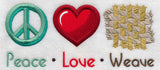 Peace Love Weave
